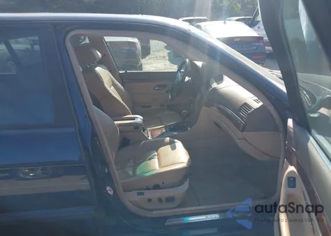 2001 BMW 740Il Il from USA, damaged, VIN WBAGH834X1DP28386